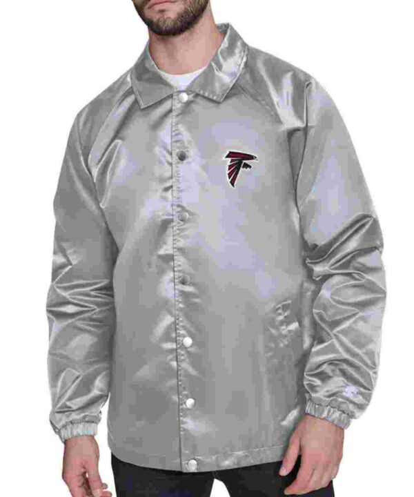 Atlanta Falcons Retro Logo Coaches Jacket