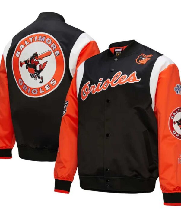 Baltimore Orioles Cooperstown Team Origins Satin Jacket