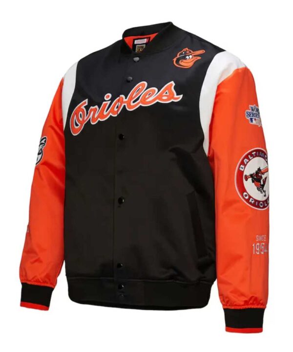 Baltimore Orioles Cooperstown Team Origins Satin Jacket
