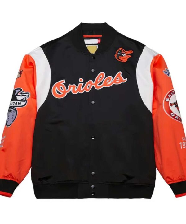 Baltimore Orioles Cooperstown Team Origins Satin Jacket