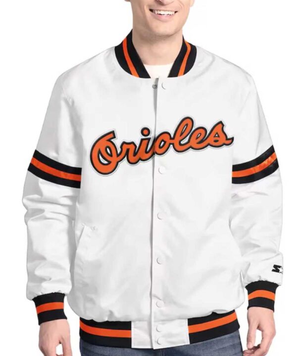 Baltimore Orioles Scout Varsity Satin Jacket