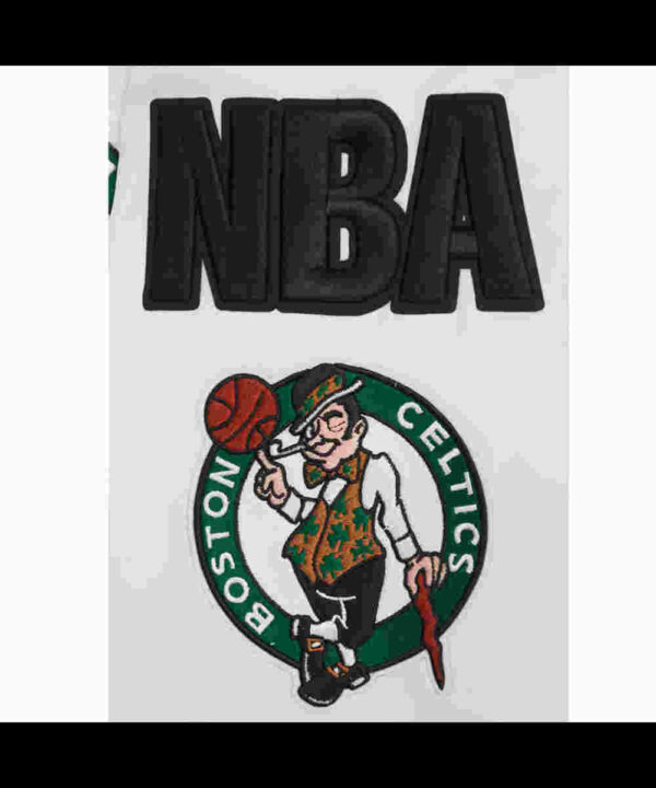 Boston Celtics Mashup Classic Rib Satin Jacket