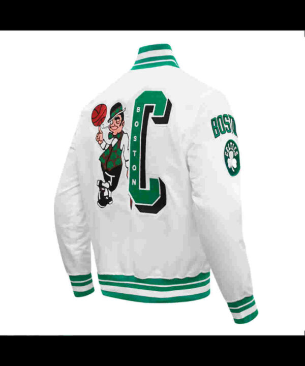 Boston Celtics Mashup Classic Rib Satin Jacket