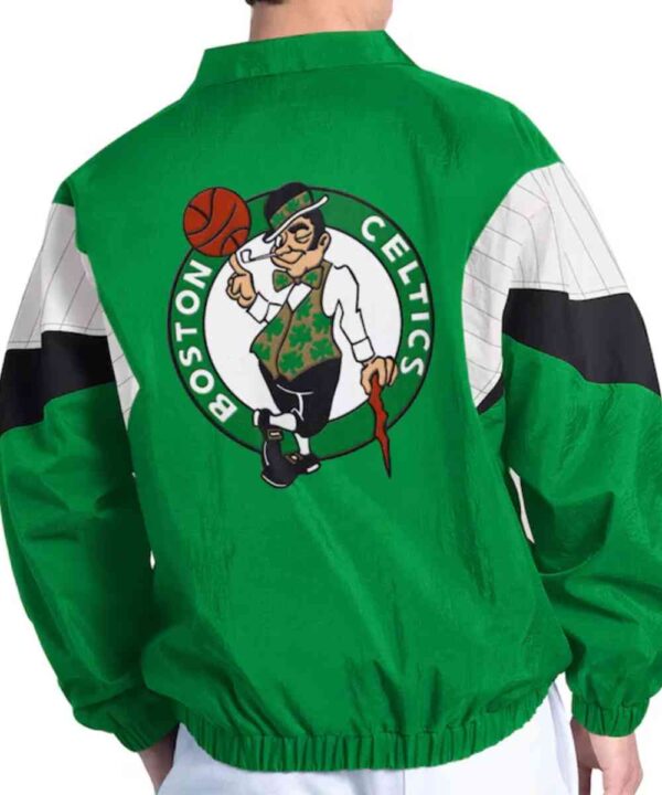 Boston Celtics Yard Line Kelly Green Full-Zip Jacket