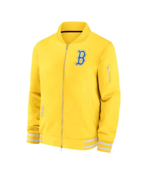Boston Red Sox City Connect Game Time Gold Jacket