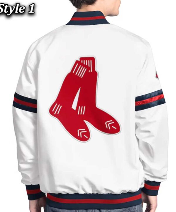 Boston Red Sox Scout Varsity Satin Jacket