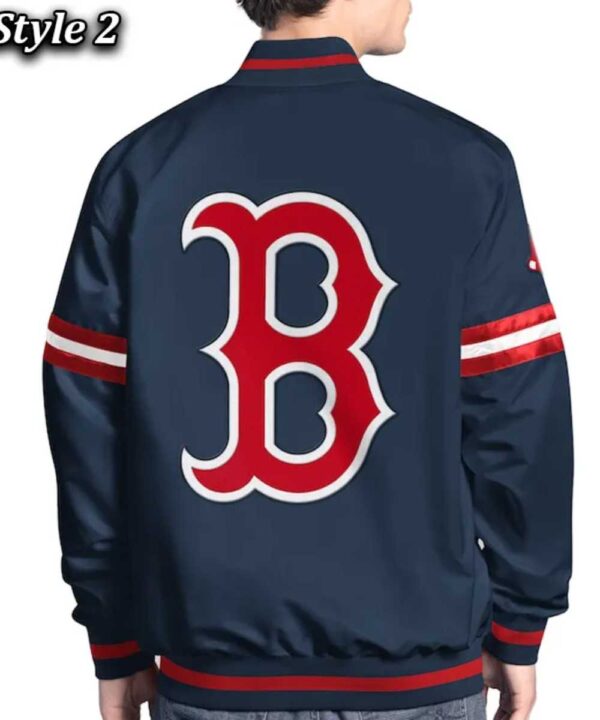 Boston Red Sox Scout Varsity Satin Jacket
