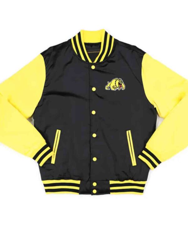 Arkansas Pine Bluff Gold and Black Baseball Jacket