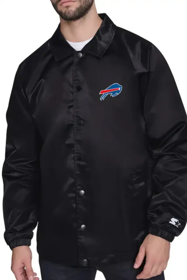 Buffalo Bills Retro Logo Coaches Jacket