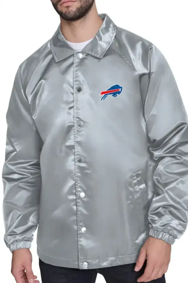Buffalo Bills Retro Logo Coaches Jacket