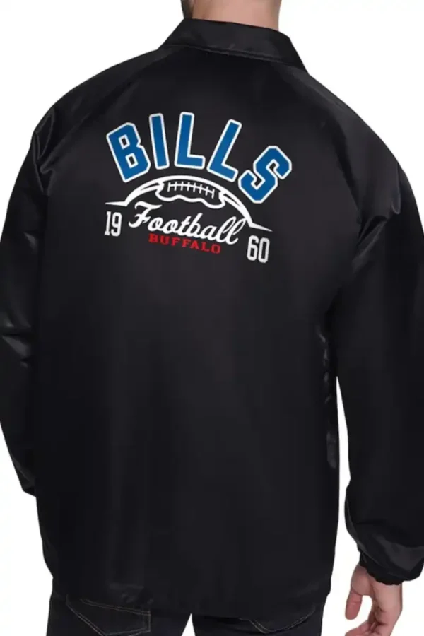 Buffalo Bills Retro Logo Coaches Jacket
