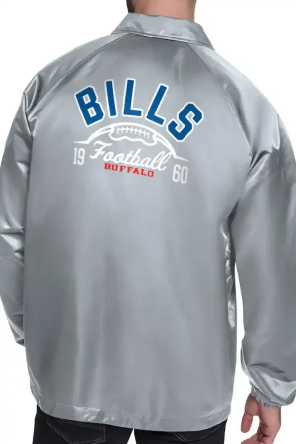 Buffalo Bills Retro Logo Coaches Jacket