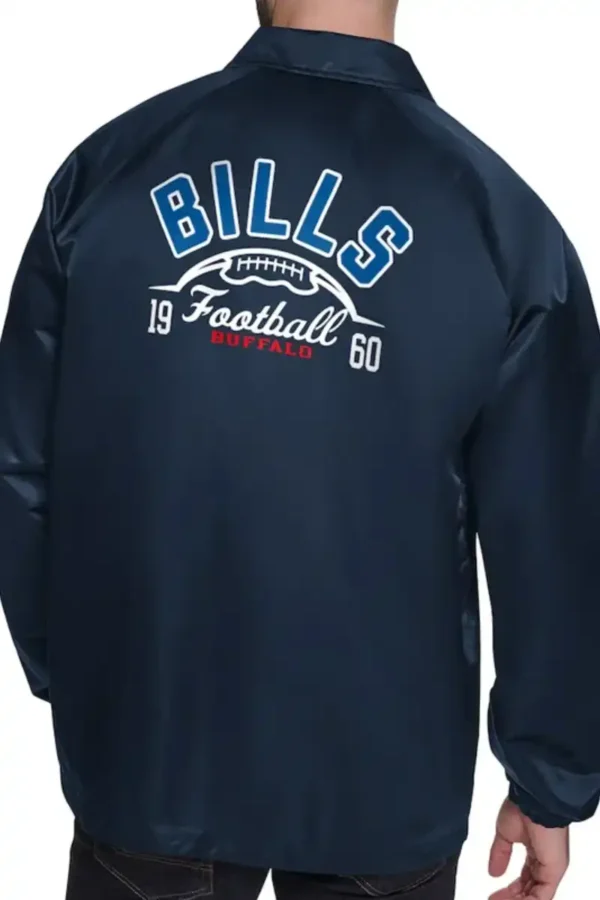Buffalo Bills Retro Logo Coaches Jacket