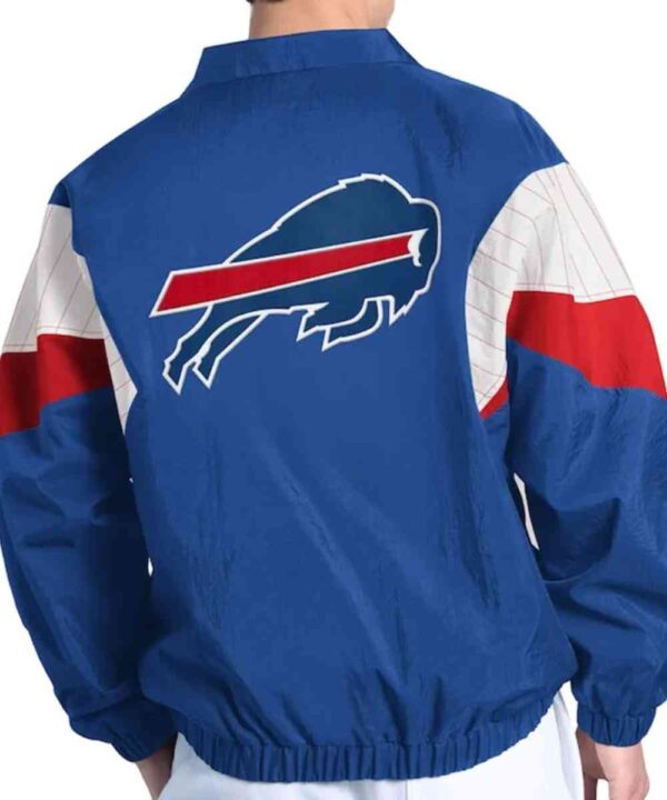 Buffalo Bills Yard Line Royal Full-Zip Jacket