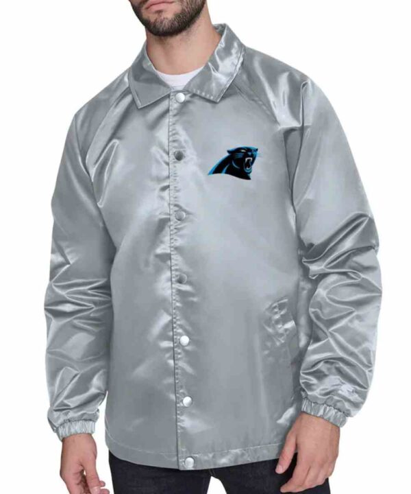 Carolina Panthers Retro Logo Coaches Jacket