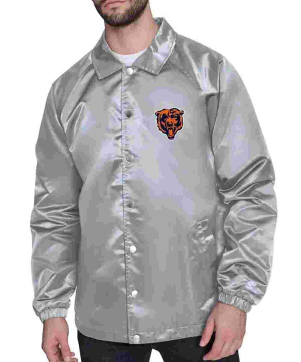 Chicago Bears Retro Logo Coaches Jacket