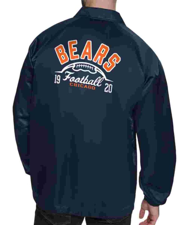 Chicago Bears Retro Logo Coaches Jacket