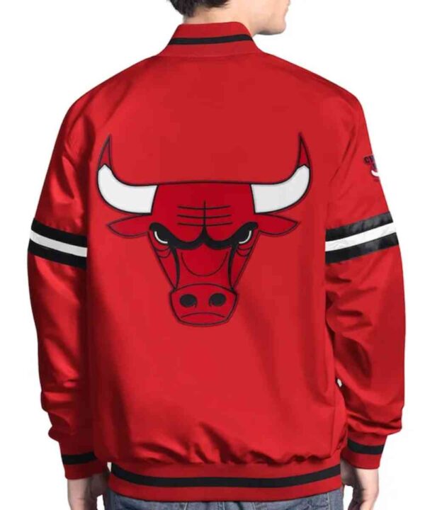Chicago Bulls Scout Varsity Satin Jacket