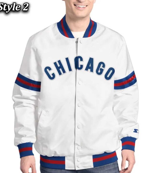 Chicago Cubs Scout Varsity Satin Jacket