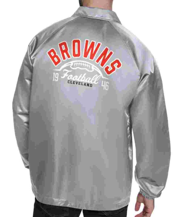 Cleveland Browns Retro Logo Coaches Jacket