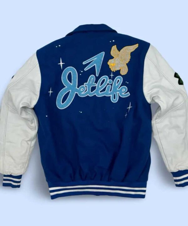 Cruise Jet Life Varsity Royal/White Jacket