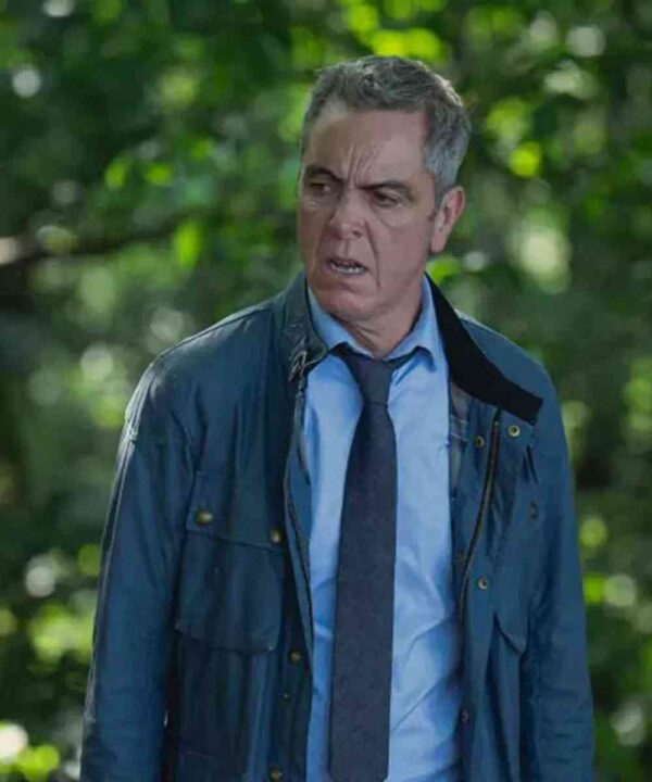 James Nesbitt Stay Close Cotton Blue Jacket