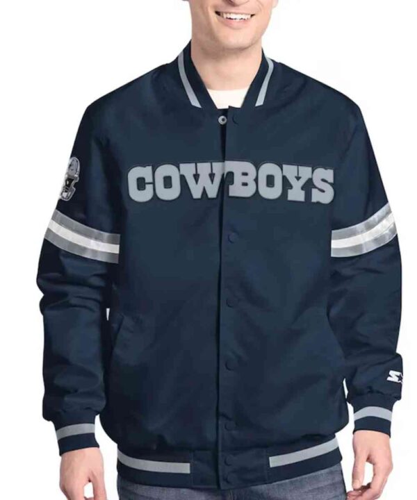 Dallas Cowboys Scout Varsity Satin Jacket