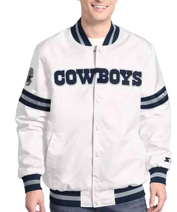 Dallas Cowboys Scout Varsity Satin Jacket
