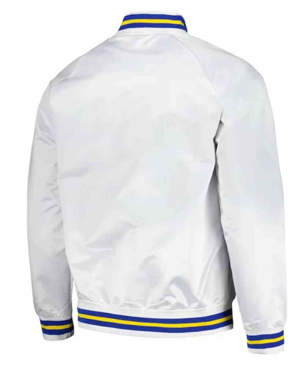 Denver Nuggets Throwback Wordmark White Jacket