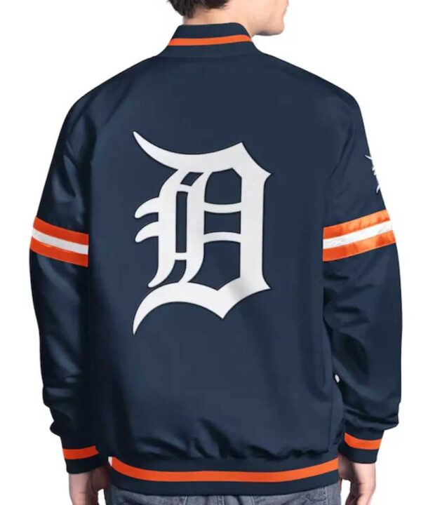 Detroit Tigers Scout Varsity Satin Jacket