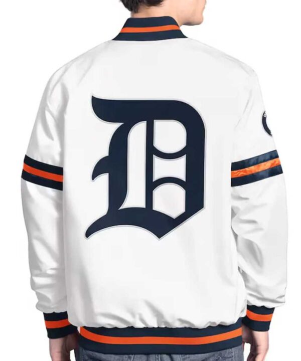 Detroit Tigers Scout Varsity Satin Jacket