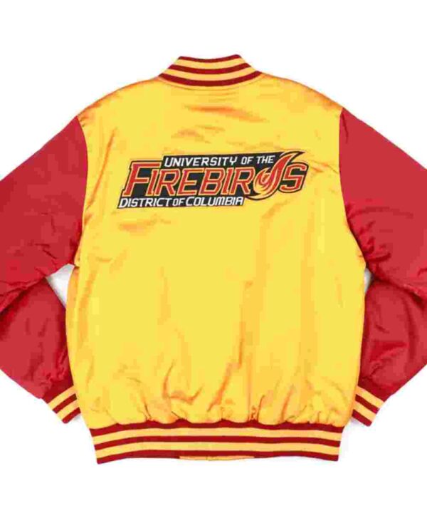 District of Columbia Gold and Red Baseball Jacket