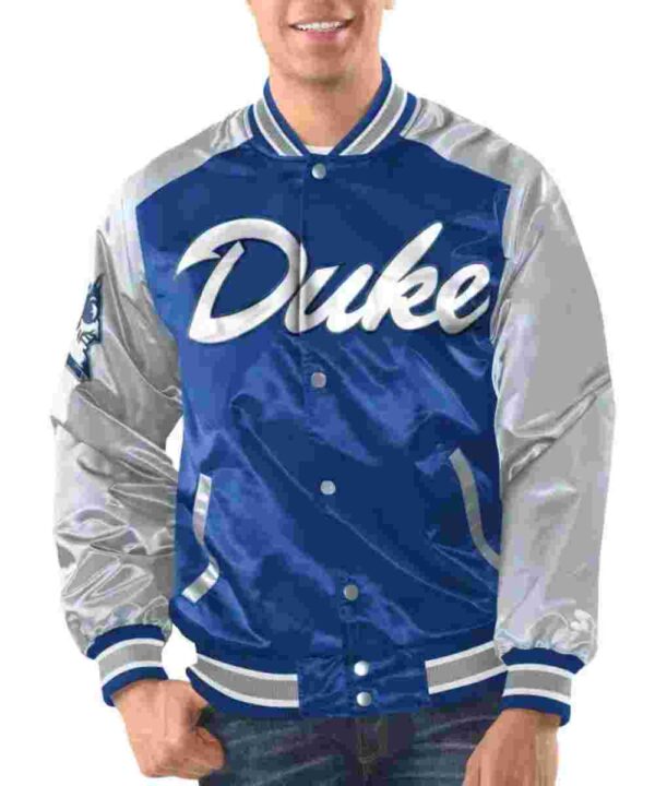 Renegade Duke Blue Devils Blue and Gray Jacket