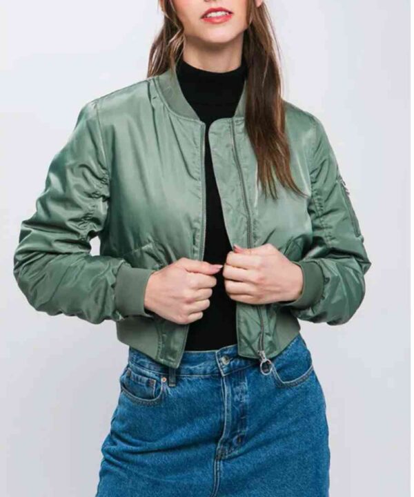Emma Myers A Good Girl’s Guide to Murder Bomber Jacket