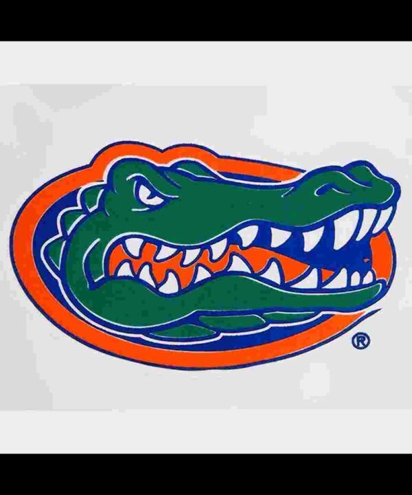 Florida Gators Classic White Satin Jacket