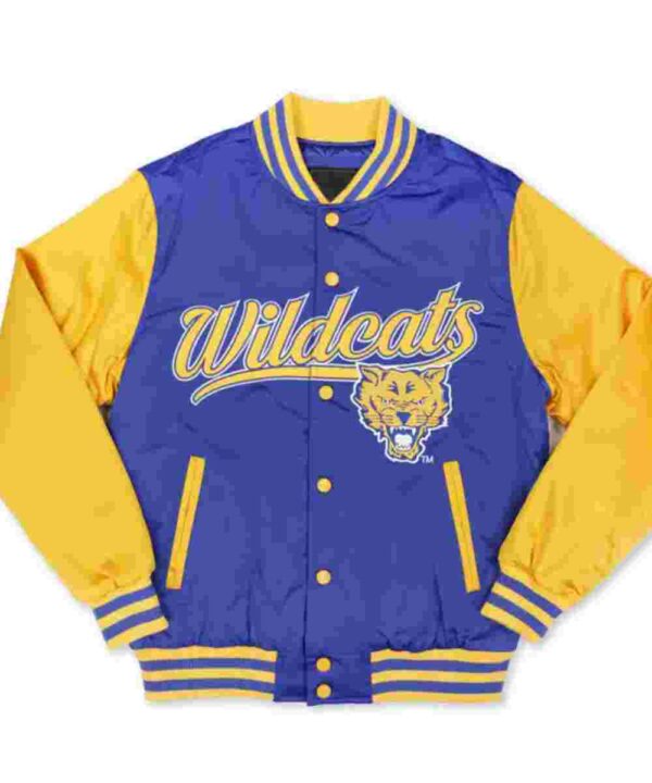 Fort Valley State Wildcats Blue and Gold Jacket