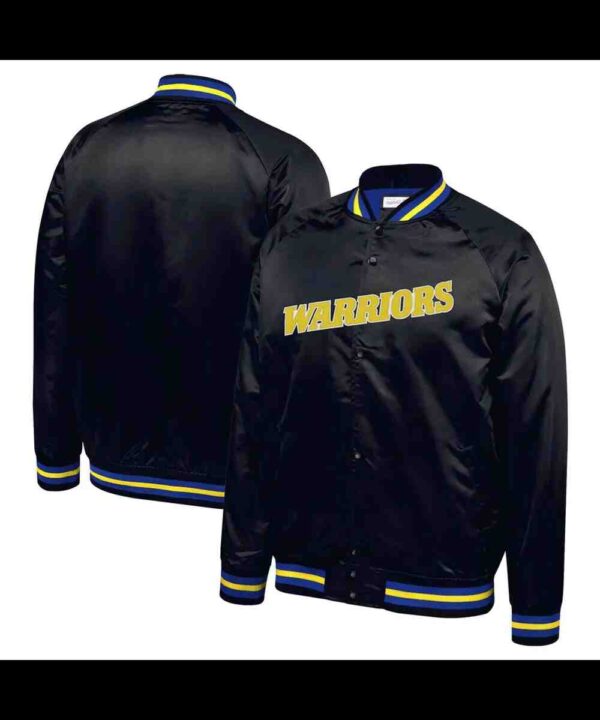 Golden State Warriors Lightweight Satin Jacket
