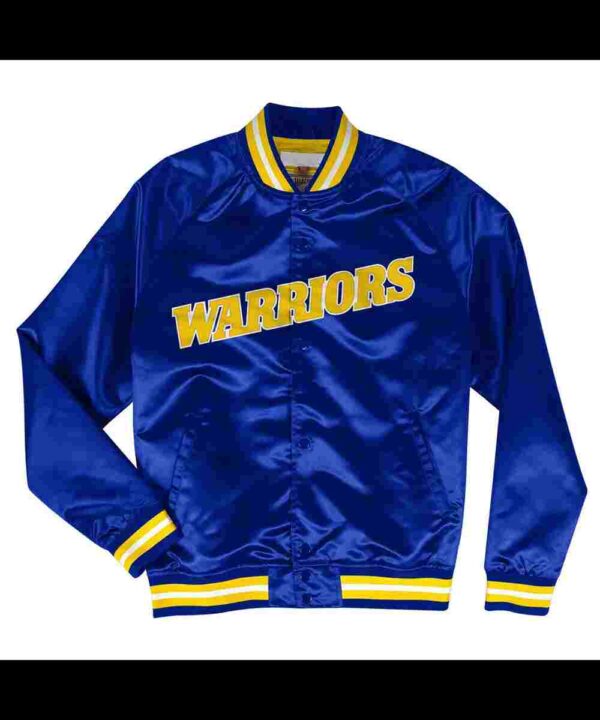 Golden State Warriors Lightweight Satin Jacket
