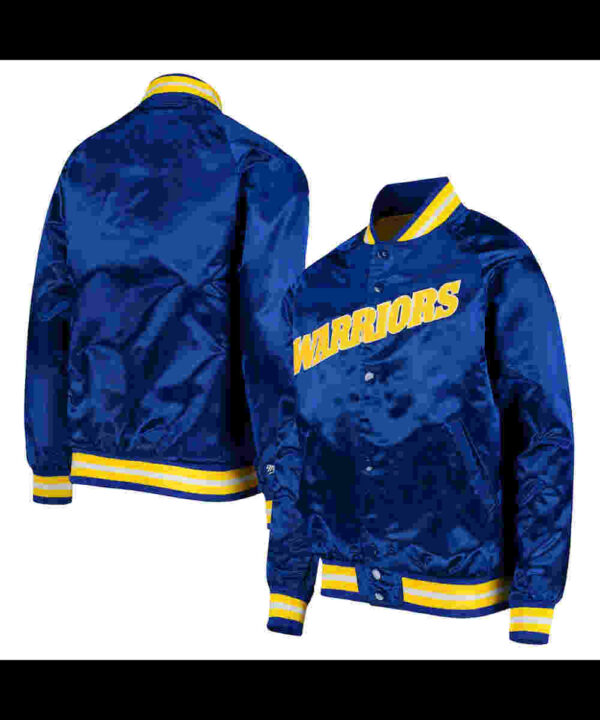 Golden State Warriors Lightweight Satin Jacket