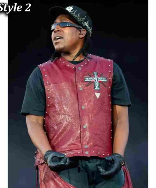 Hardstone Psycho Don Toliver Leather Vest