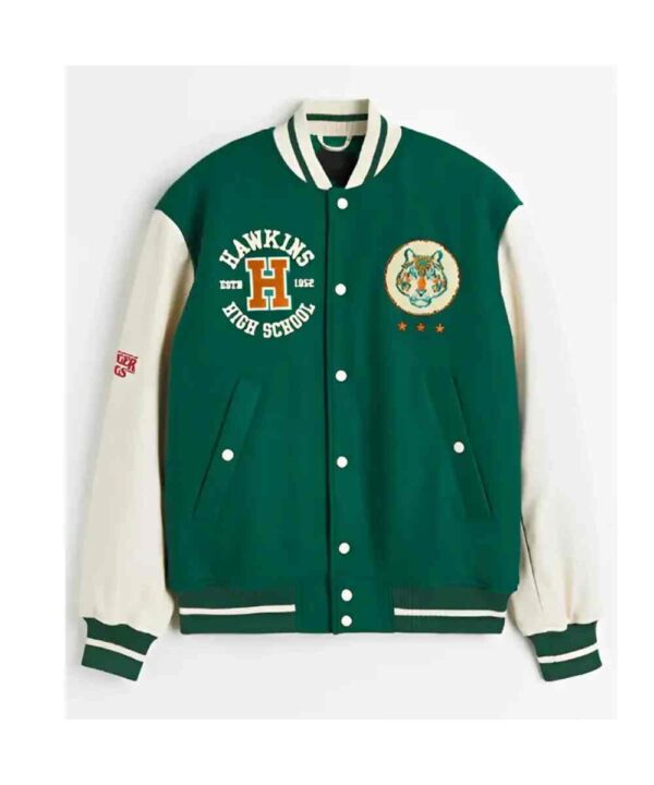 Stranger Things Hawkins Stadium Varsity Jacket