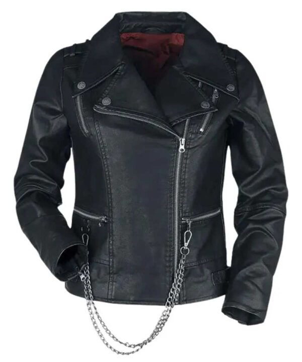 Hellfire Club Black Leather Jacket