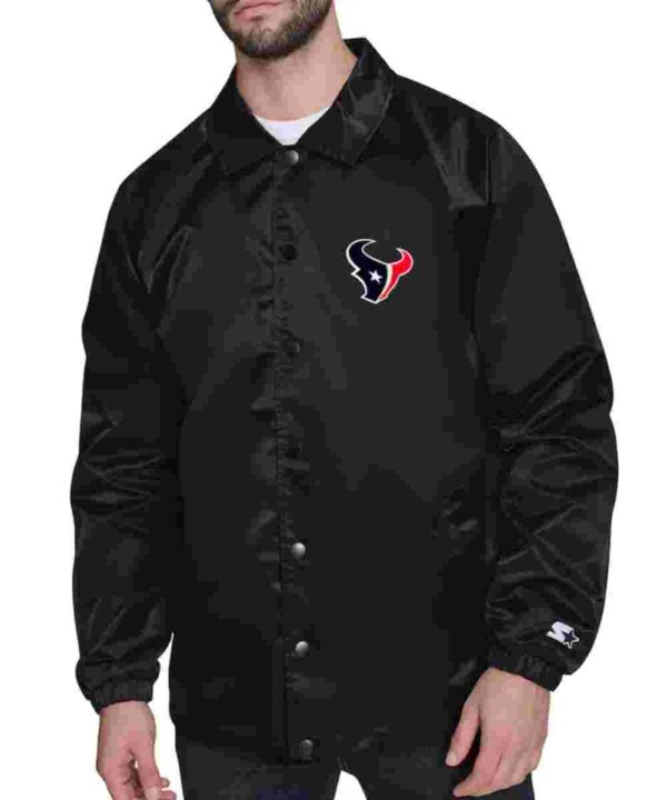 Houston Texans Retro Logo Coaches Jacket
