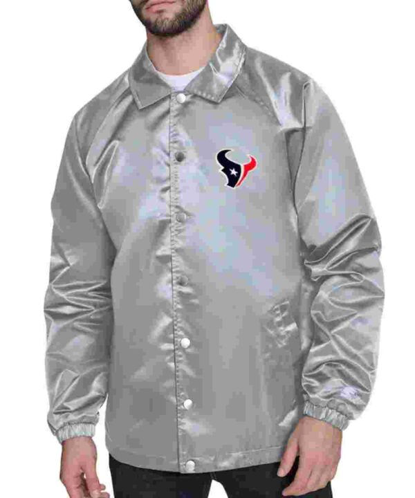 Houston Texans Retro Logo Coaches Jacket