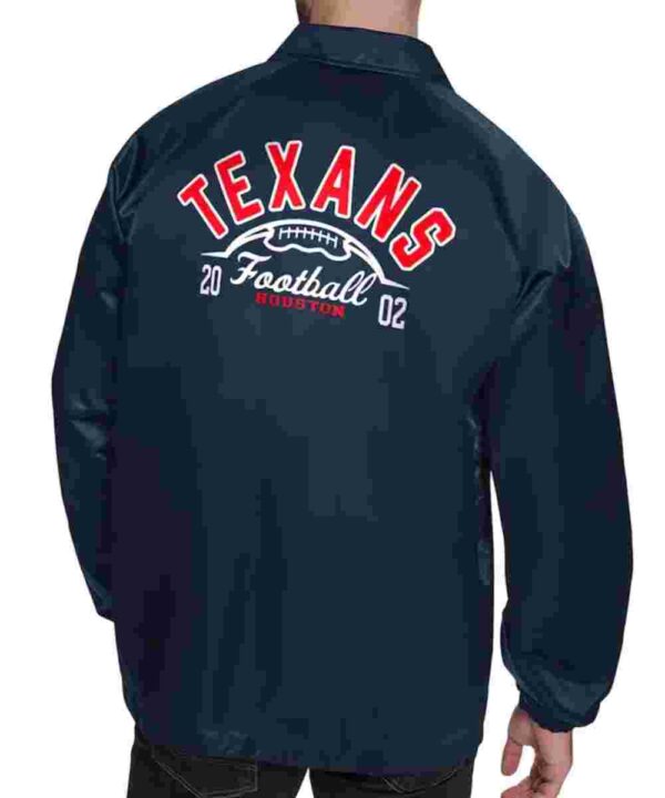 Houston Texans Retro Logo Coaches Jacket