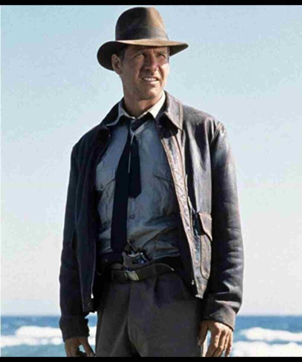 Indiana Jones Harrison Ford Leather Jacket