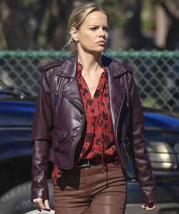The Rookie S05 Mircea Monroe Leather Jacket