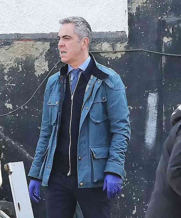 James Nesbitt Stay Close Cotton Blue Jacket