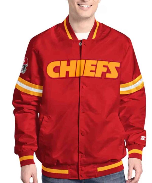 Kansas City Chiefs Scout Varsity Satin Jacket