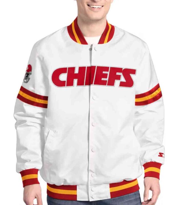 Kansas City Chiefs Scout Varsity Satin Jacket